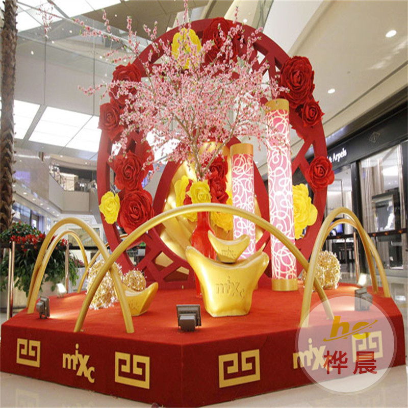 玻璃鋼FRP造型定作卡通公仔雕塑擺件商場房地產美陳裝飾