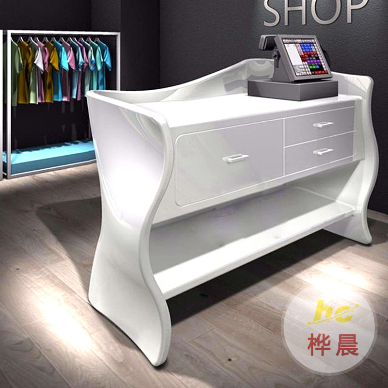 培訓(xùn)機(jī)構(gòu)玻璃鋼吧臺(tái)收銀臺(tái)創(chuàng)意公司前臺(tái)接待臺(tái)美容院迎賓臺(tái)可定制