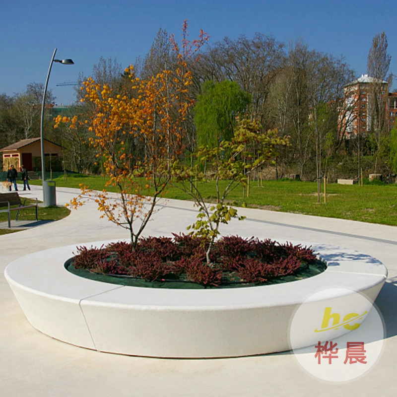 玻璃鋼休閑座椅商場(chǎng)大廳機(jī)場(chǎng)酒店創(chuàng)意花盆樹池公共休息區(qū)坐凳款式