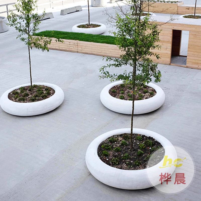 玻璃鋼樹池座凳城市綠化戶外花箱座椅園林景觀戶外玻璃鋼長(zhǎng)條座凳