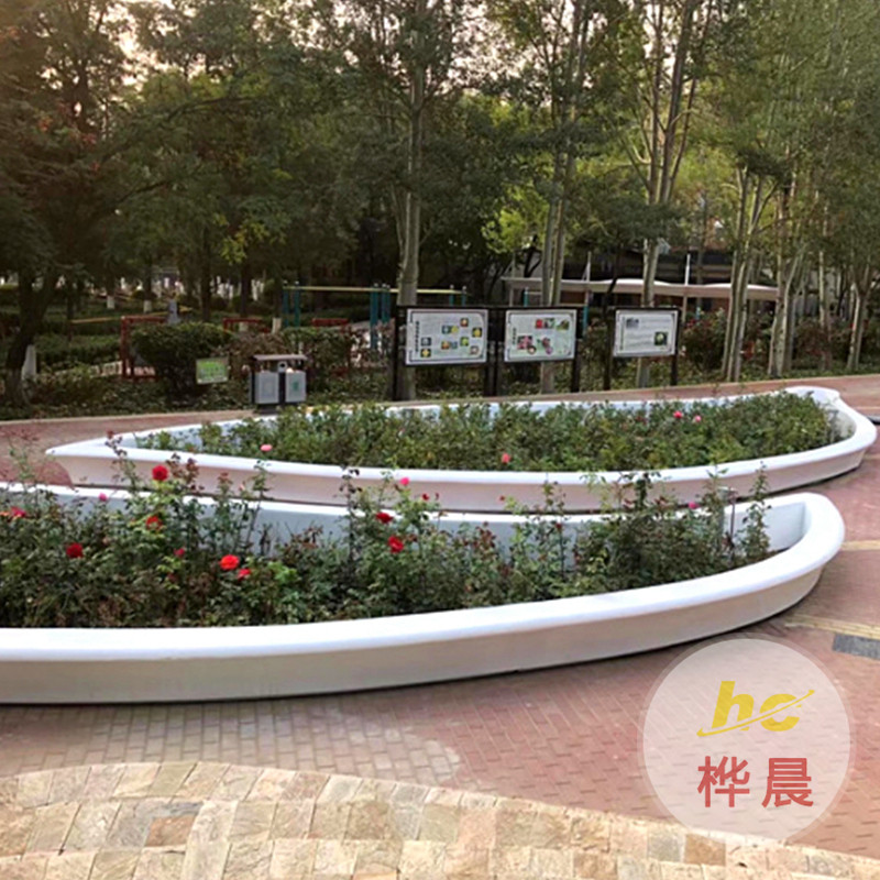 簡約玻璃鋼樹池圓形拼接座椅戶外休息圍樹坐凳景觀創(chuàng)意異形休閑凳